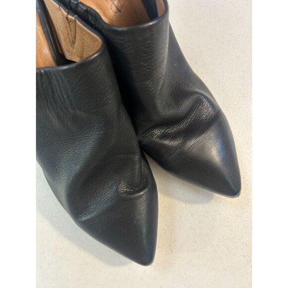 BUENO JEALOUS MULE SHOES Buttery Black Leather size 38 US 7 - Picture 6 of 7